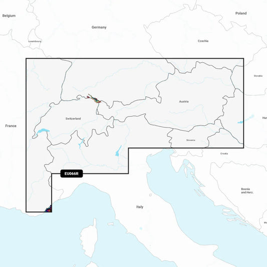Garmin Navionics Vision+ Chart: EU066R - Alpine, Lakes & Rivers