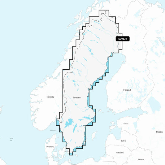 Garmin Navionics Vision+ Chart: EU067R - Sweden, Lakes & Rivers