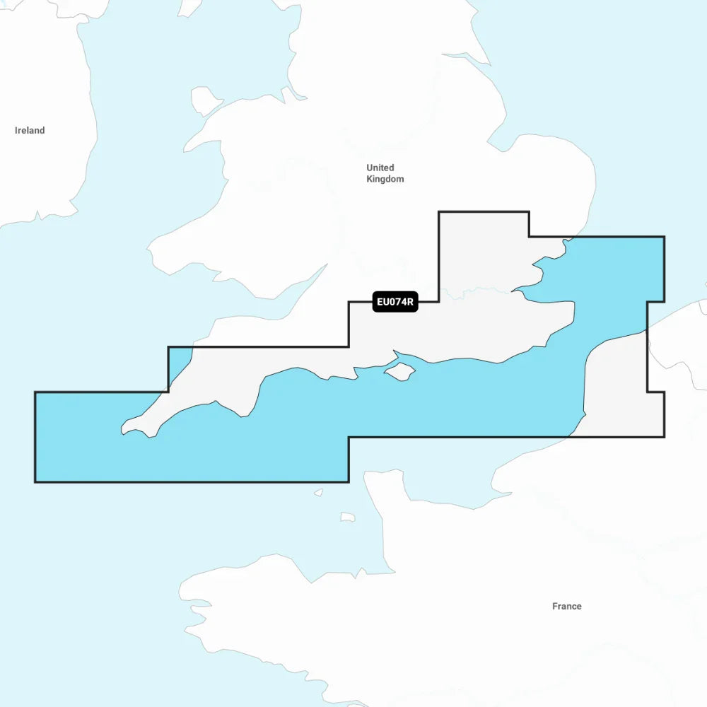 Garmin Navionics+ Chart: EU074R - England, South Coast