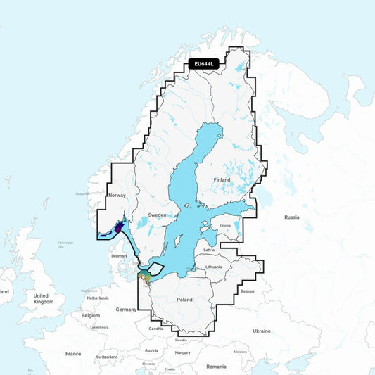 Garmin Navionics Vision+ Chart: EU644L - Baltic Sea