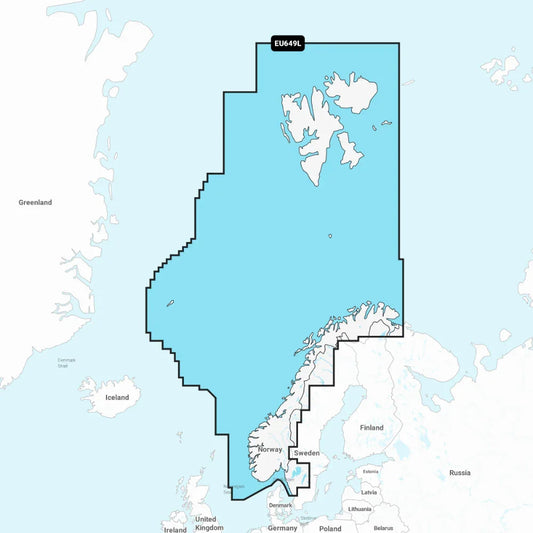 Garmin Navionics+ Chart: EU649L - Norway