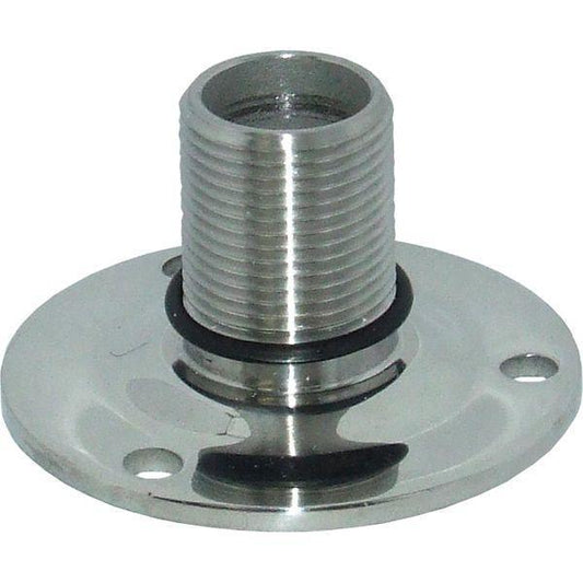 Fixed Antenna Base - Stainless Steel | 4Boats