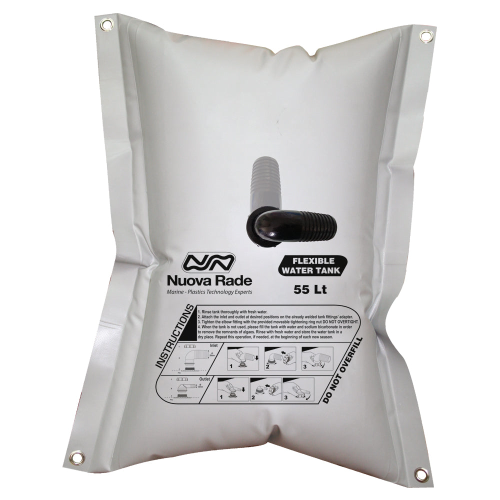 Nuova Rade Flexible Water Tank 150L Grey 74x150cm Marine RV Potable Water Bladder