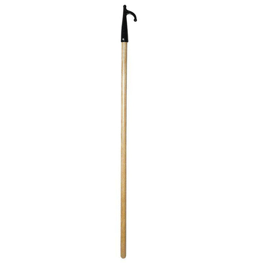 Floating Pine Boat Hook 180cm 30mm Single Black Hook - 4Boats Marine Docking