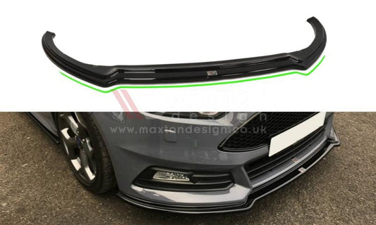 Maxton Design - FRONT SPLITTER V.3 FOCUS ST MK3 FACELIFT MODEL