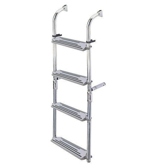 Foldable Ladder Inox 316 1+2 steps 90° | 4Boats
