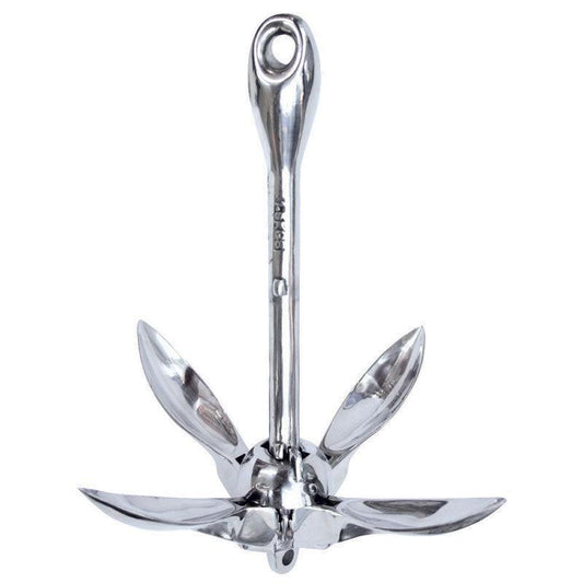 Folding 4 kg Galvanised Anchor | 4Boats