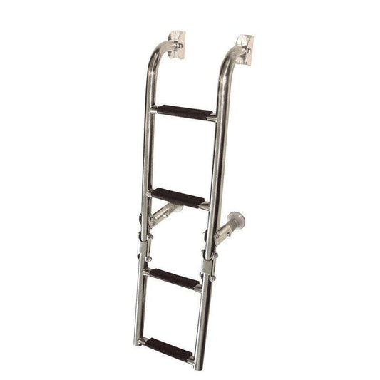 Folding Ladder 1+2 Step Inox 316 205×565 mm | 4Boats