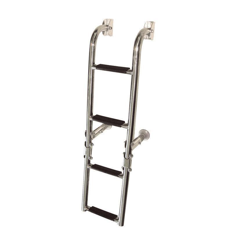Folding Ladder 2+2 Steps Inox 316 205 × 760mm | 4Boats