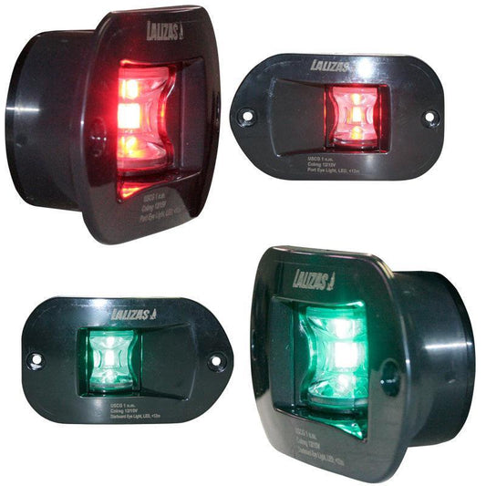 FOS LED Port & Starboard Lights 112.5° for up to 12 m | 4Boats