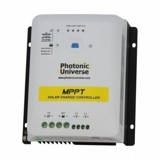 High Efficiency 30A MPPT Solar Charge Controller Dual 12/24V | 4Boats