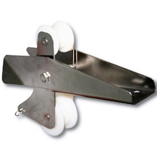 Hinged Stainless Bow Roller Inox 316 328mm | 4Boats