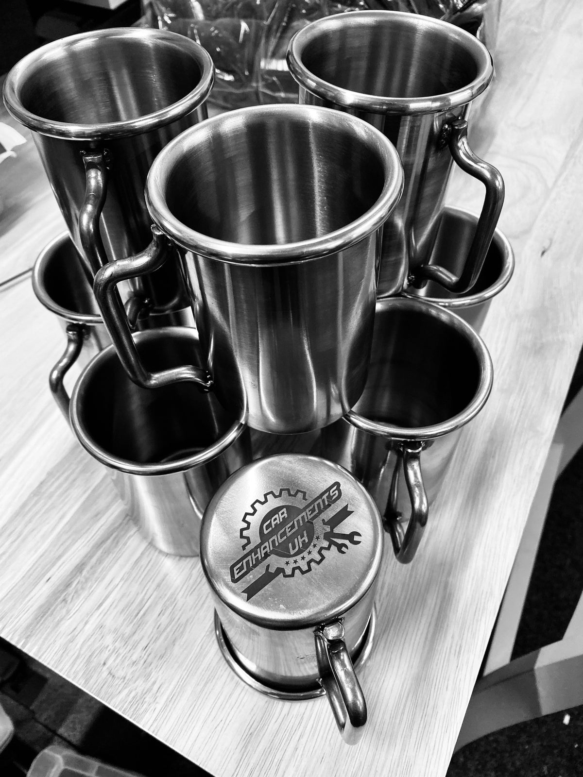 CEUK Branded Mug - 3" Rolled Exhaust Tip Style
