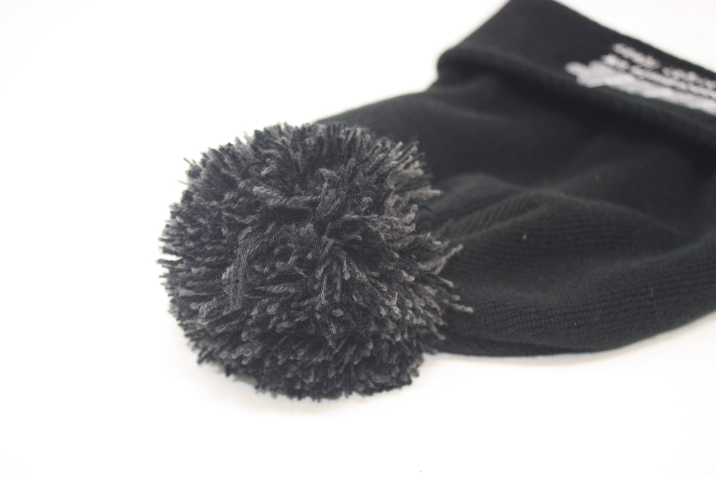 Official CEUK Winter Bobble Hat – Black Wool with Embroidered Logo | Optional Air Freshener