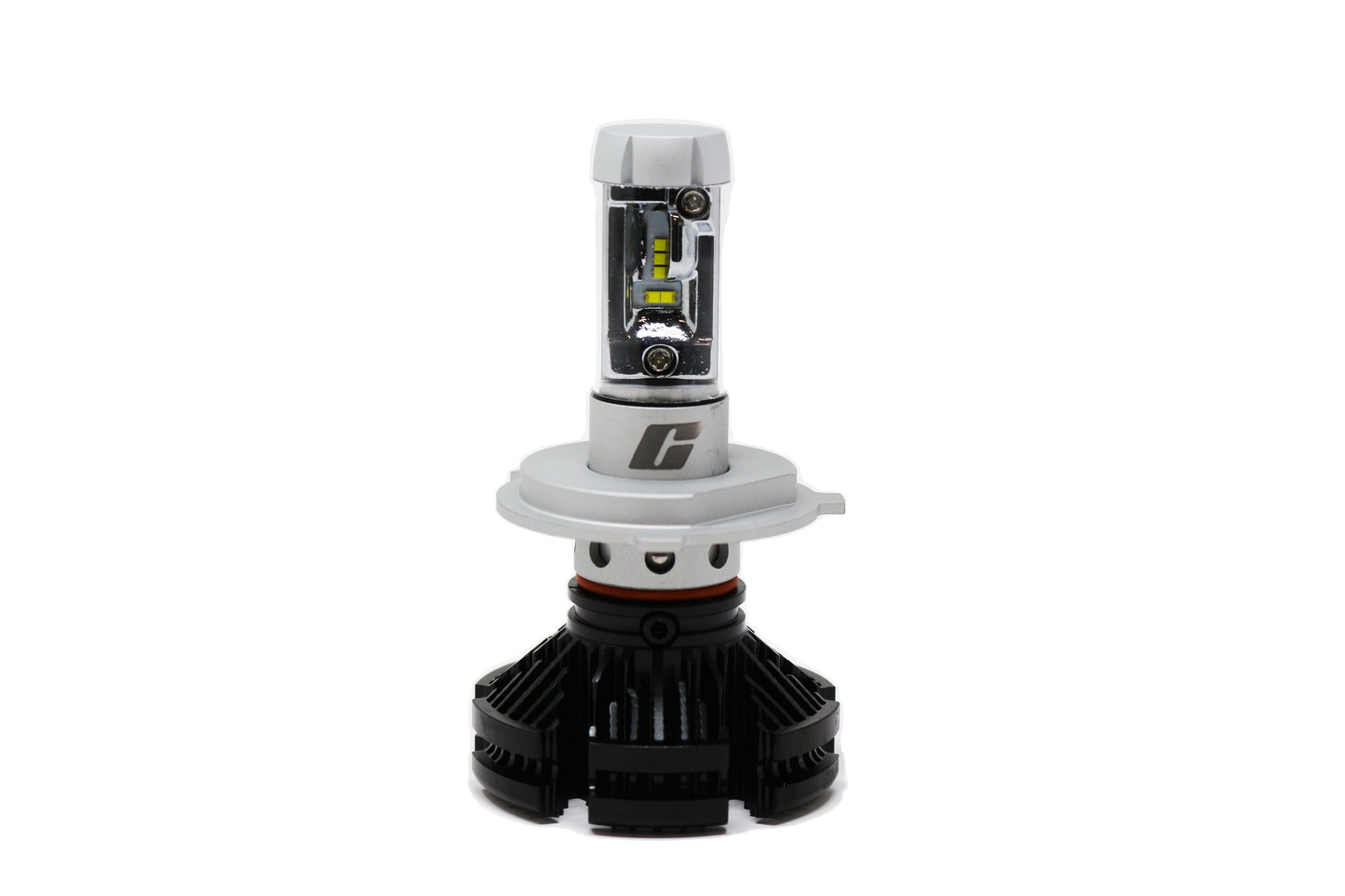 #Enhanced H4 LED Headlight Bulb Kit – 6000K with DIY Tint Film | 12,000 Lumens | Dip & Main Beam (472 | P43t)