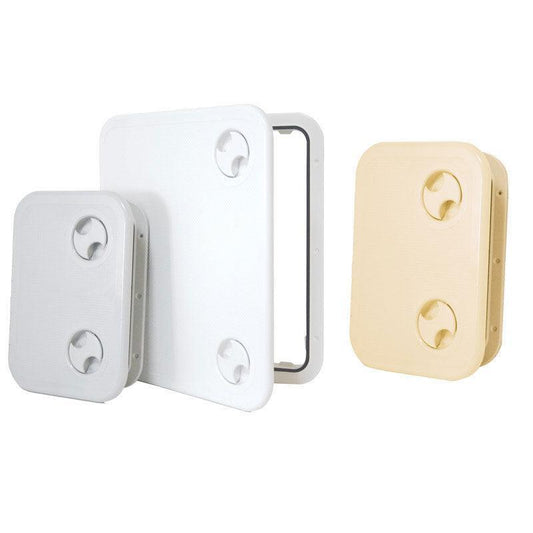 INDUSTRIAL Access Hatch Grey 460×511mm | 4Boats