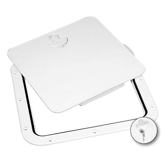Inspection Hatch - White removable cover 306×356 mm | 4Boats