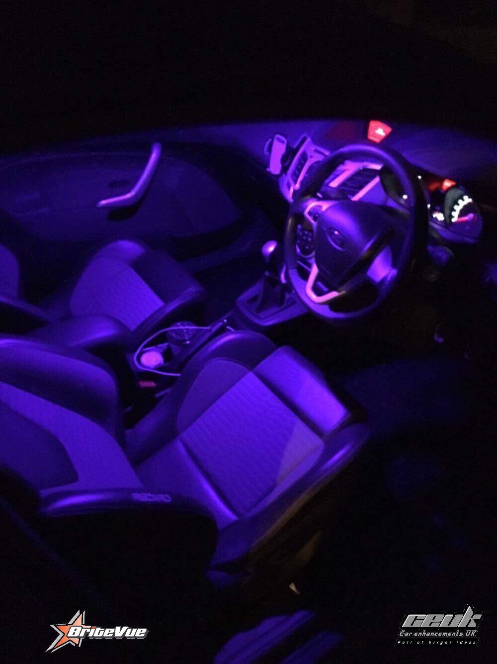 Fiesta MK7 ST Enhanced Interior Lighting Kit | CEUK Bright LED Upgrade (501 | T10 | W5W | 239 | C5W)