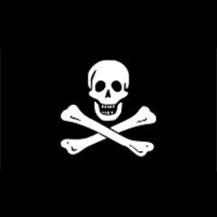 Pirate's Flag 30×45 cm Marine Flag | 4Boats