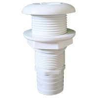 Nuova Rade 16710 EasyMount Thru-Hull Fitting 38mm 1-1/2" White Polyamide - 2PCS