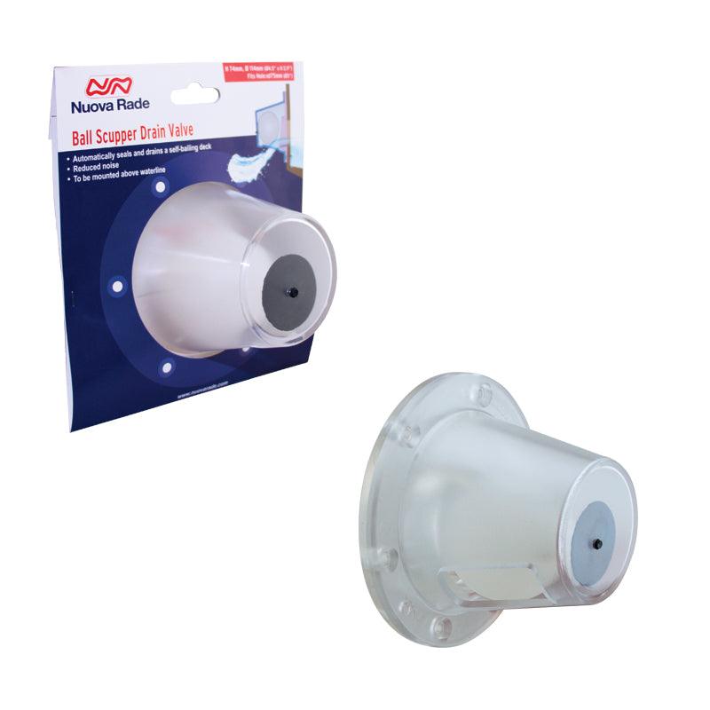 Ball Scupper 114mm Drain Valve | 4Boats