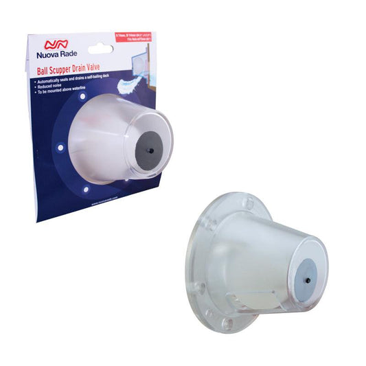 Ball Scupper 114mm Drain Valve | 4Boats