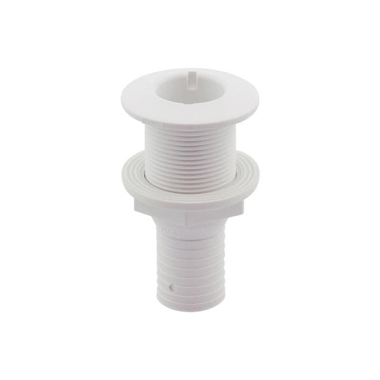 Thru-Hull Fitting 32 mm (1¼") Hose Barb White | 4Boats