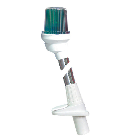 Lalizas Tri-Colour Plug-In Pole Light 54cm White Housing 30324 2NM Navigation