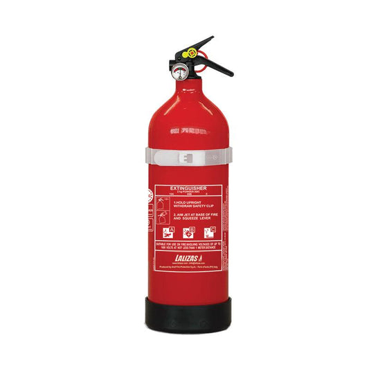 LALIZAS Fire 2 kg Dry Powder Extinguisher - Stored Pressure | 4Boats