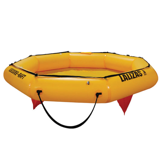 Lalizas 6 Person Leisure Liferaft Without Canopy Inshore Marine Life Raft 72159