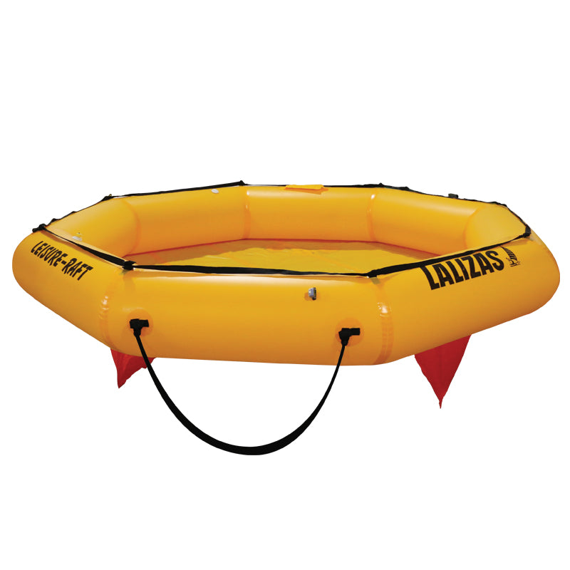 Lalizas 4 Person Leisure Raft Inshore Coastal Liferaft No Canopy Valise 72201