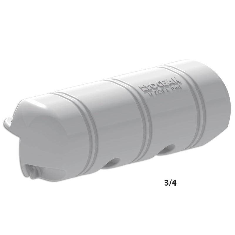OCEAN Dock Fender 220×640 mm (19 mm bore) White | 4Boats