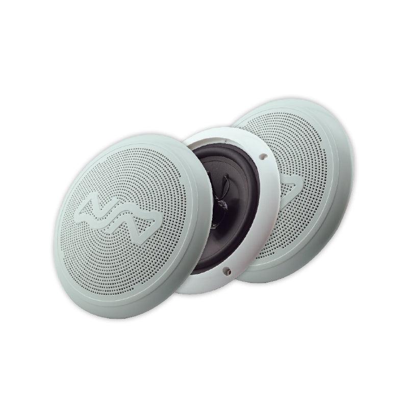 Nuova Rade 74576 Two-Way Marine Speakers 100W 6.5" Non-Magnetic White Pair