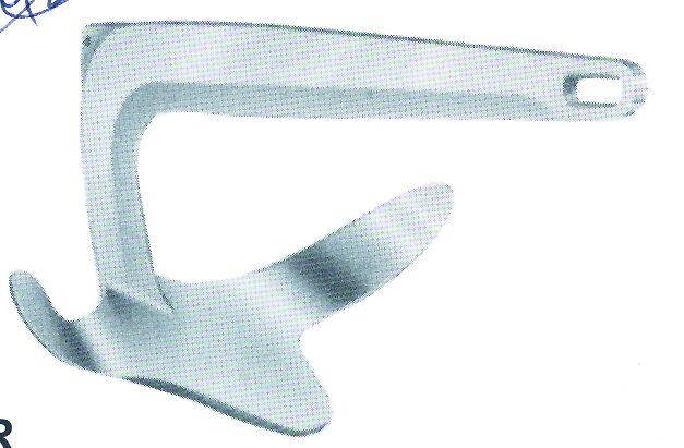 Bruce Type Claw Anchor 15kg Hot Dip Galvanized Steel Boat Mooring SKU 92244