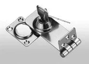 Nuova Rade 99592 Marine Locking Hasp Stainless Steel 77mm x 30mm with 2 Keys