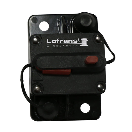 Lofrans 70A Thermal Circuit Breaker Surface Mount Windlass Protection 636088
