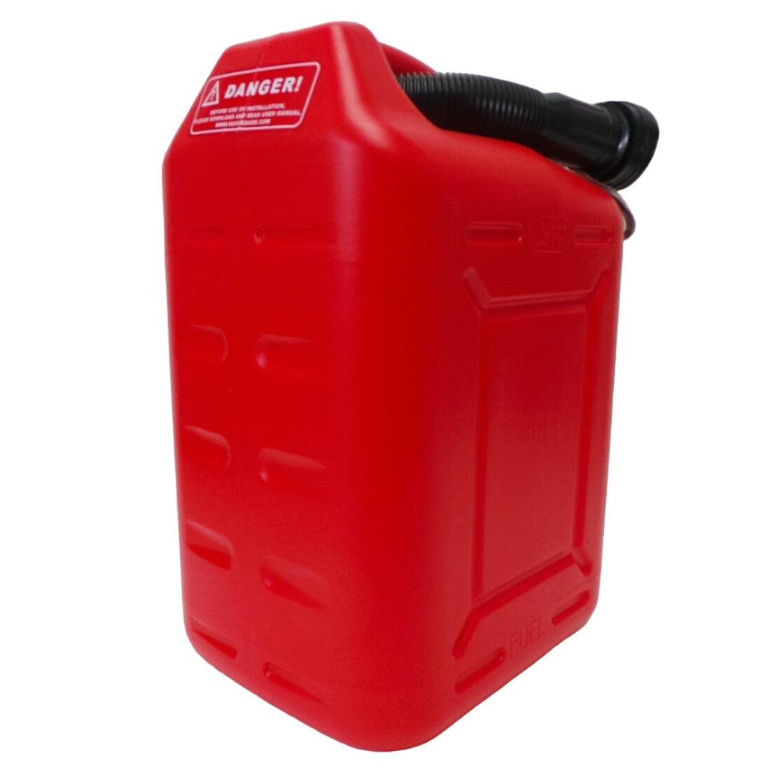 22L Jerrycan Portable Marine Fuel Tank with Spout HDPE Boat Outboard Petrol Can