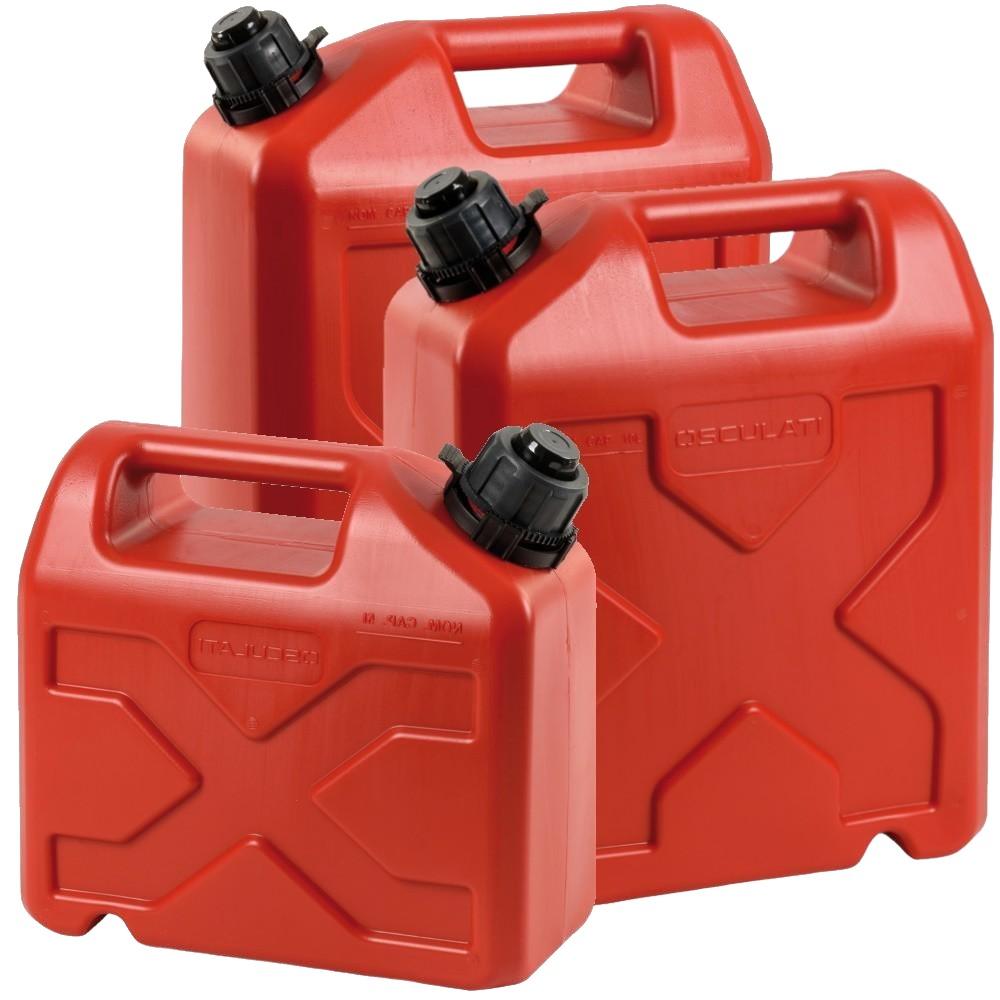 22L Jerrycan Portable Marine Fuel Tank with Spout HDPE Boat Outboard Petrol Can