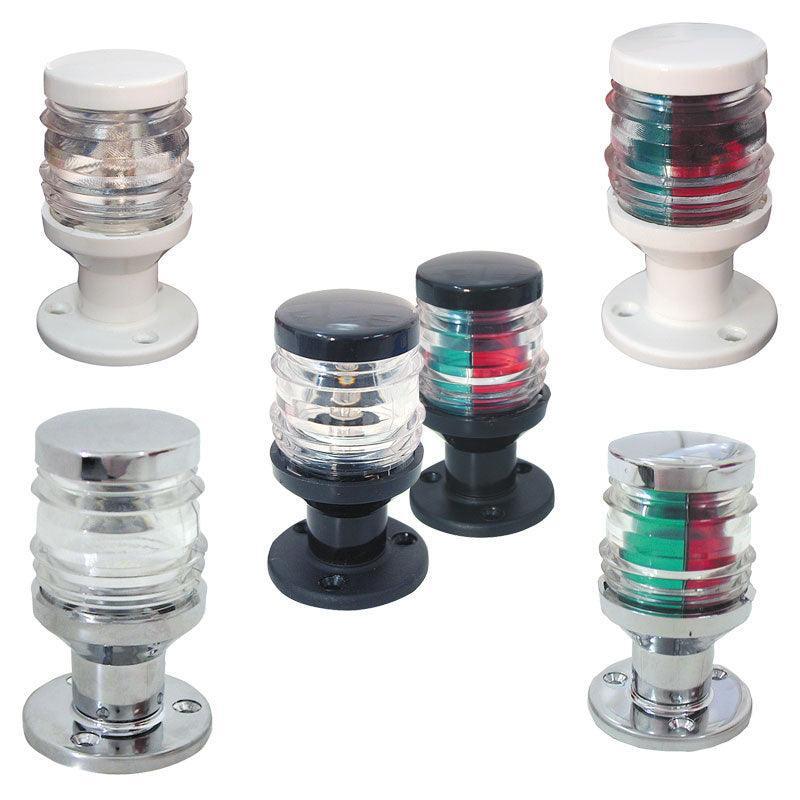 JUNIOR 7 All-Round 360° White Light, Black Housing | 4Boats