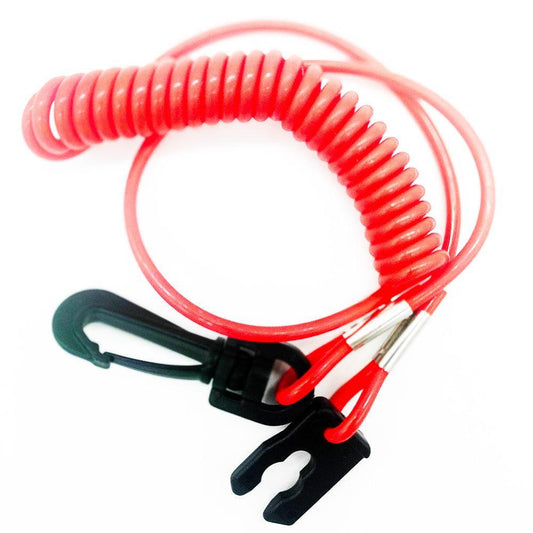 Honda OMC Outboard Engine Kill Cord Safety Lanyard Marine Grade Stop Switch