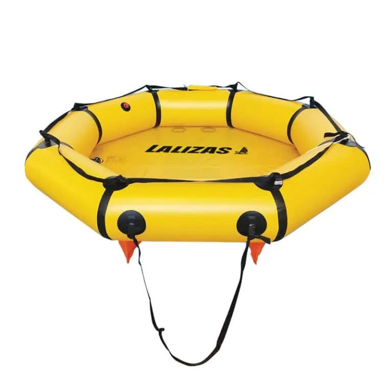 Lalizas Coastal Compact 4-Person Liferaft with Canopy Valise 75877 Boat Safety