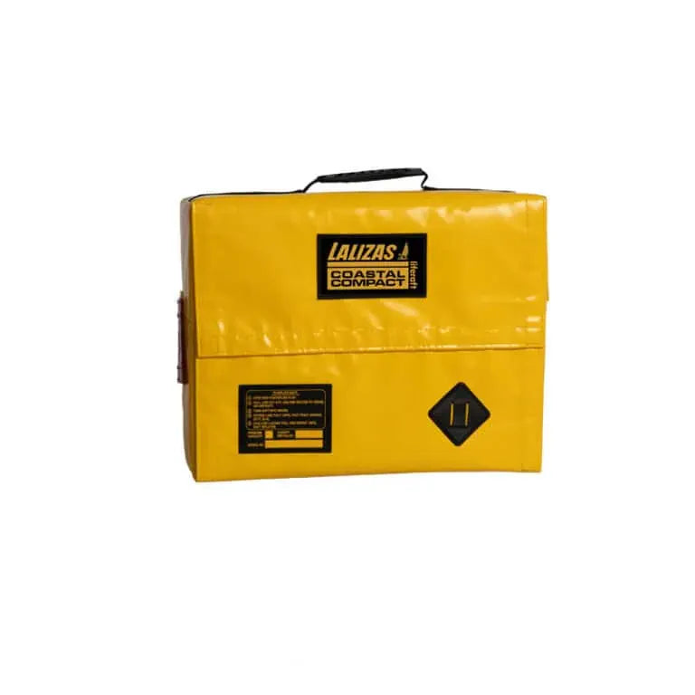 Lalizas Coastal Compact 4-Person Liferaft with Canopy Valise 75877 Boat Safety