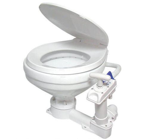 Nuova Rade Large Bowl Manual Toilet LT-I | 4Boats