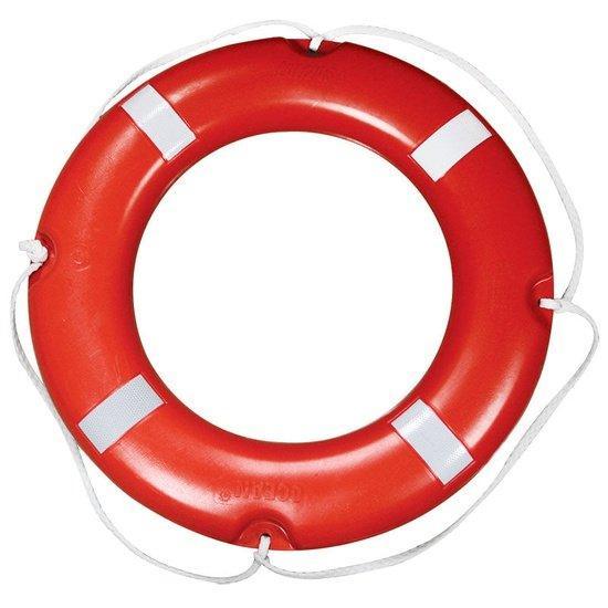Lalizas Lifebuoy Ring SOLAS MED 72cm 2.5kg with Reflective Tape