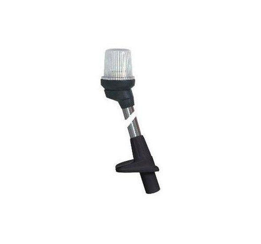 Lalizas 105cm Plug-in Pole Navigation Light Black Housing 12V 10W White 30243