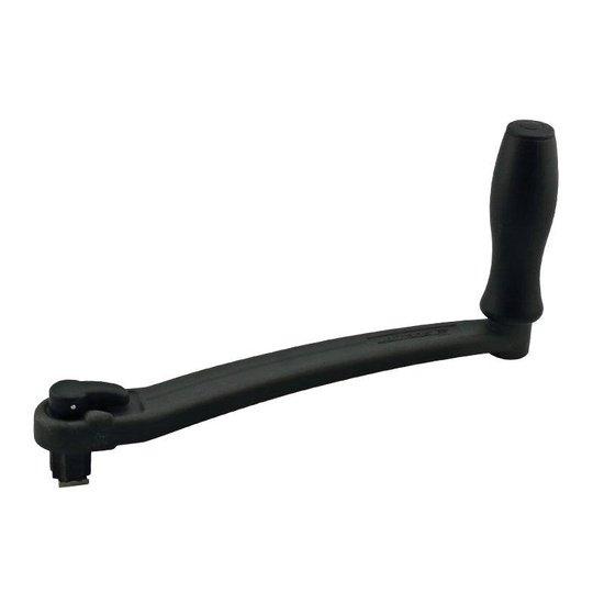 Lalizas Locking Winch Handle 20cm (8") Anodised Aluminium Black Marine 11856
