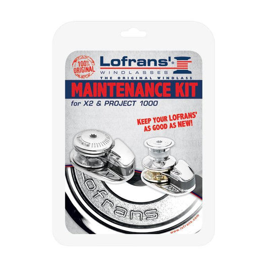 Lofrans Project 1000 X2 Windlass Maintenance Kit 72038 Service Seals O-Rings