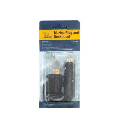Marine 12V plug and socket set | 4Boats