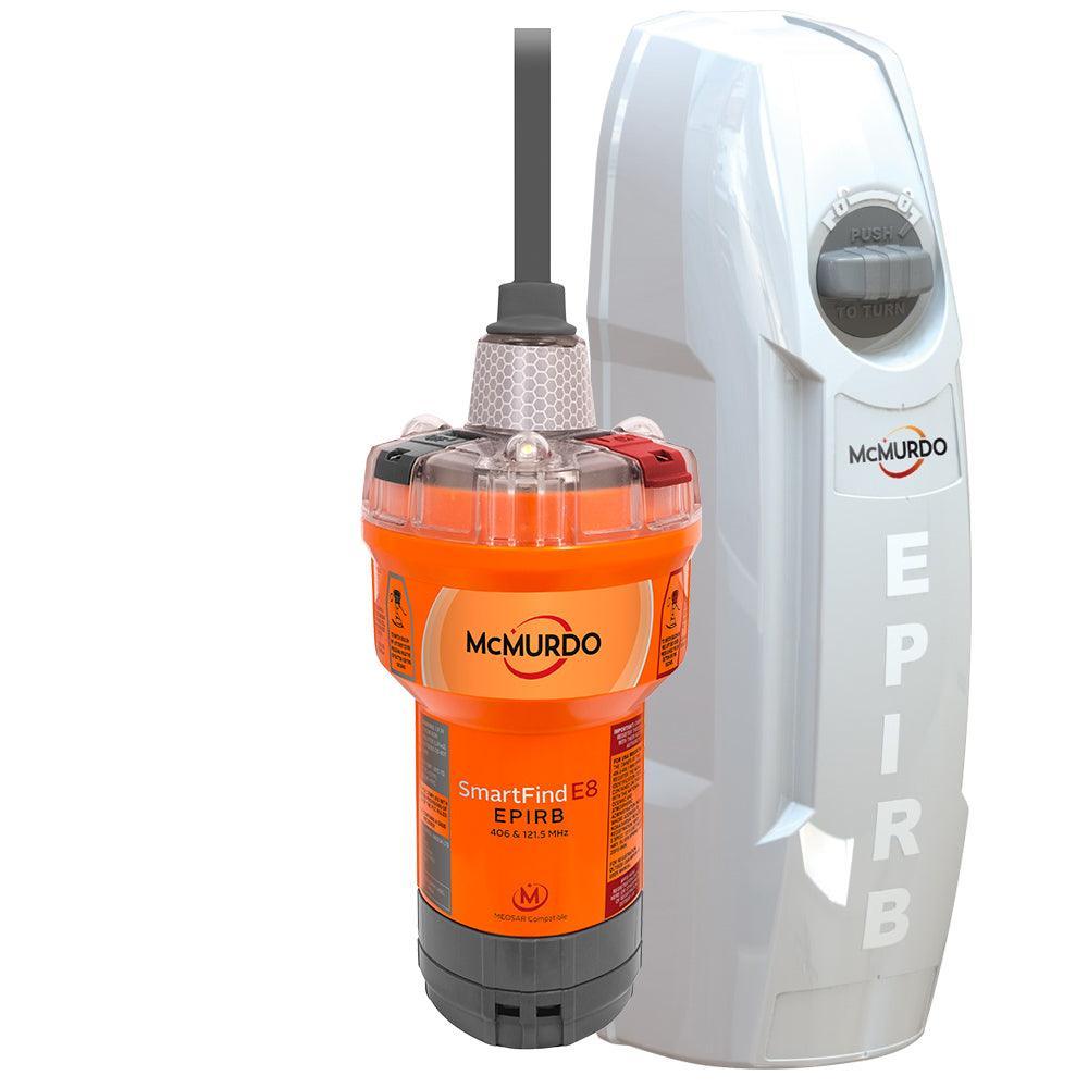 McMurdo SmartFind E8 EPIRB with Auto-Release Housing | 4Boats