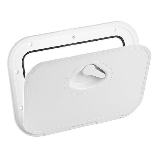 Nuova Rade Mid-Line Marine Access Hatch White 278x378mm Boat Deck Locker 196812